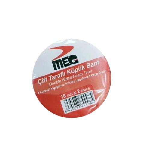 ÇİFT TARAFLI KÖPÜK BANT